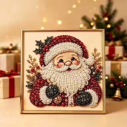 Jolly Santa pearl diamond painting