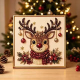 Ruby the Reindeer pearl diamond painting